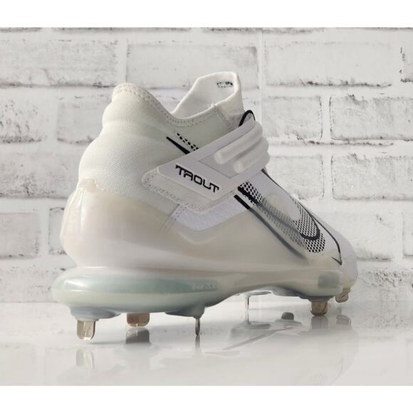 New Sz 13 Nike Force Zoom Trout 7 White Dynamic Turquoise Baseball CI3134-102 main image 4